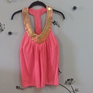 🌟BOGO🌟 VS Gold Sequin Top